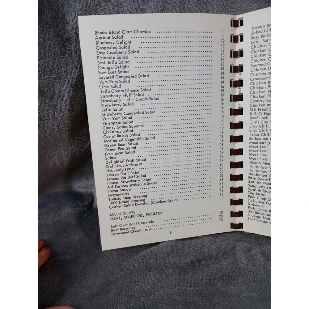 New Mount‎ Vernon United Methodist Church Cookbook Walkertown NC 1981